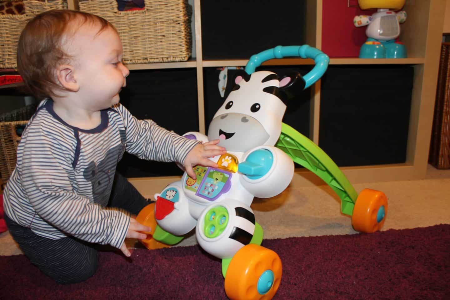 fisher price zebra walker