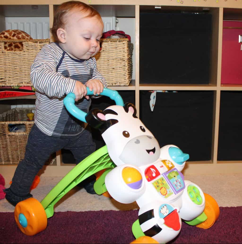 fisher price baby walker zebra