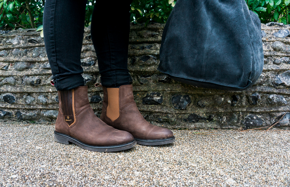 gant suede chelsea boots