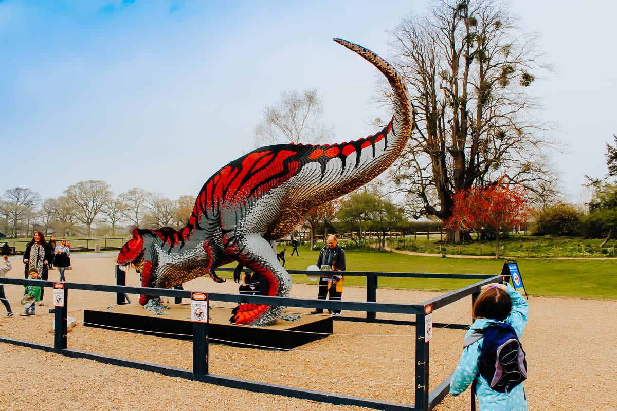 marwell zoo lego dinosaurs