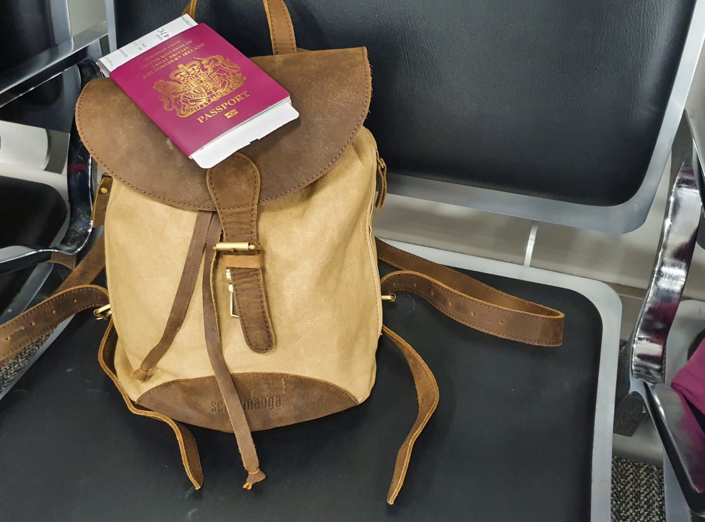 Scaramanga leather backpack review