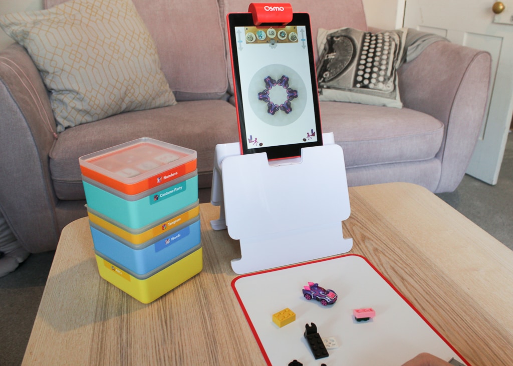 Playing with Osmo kaleidoscope